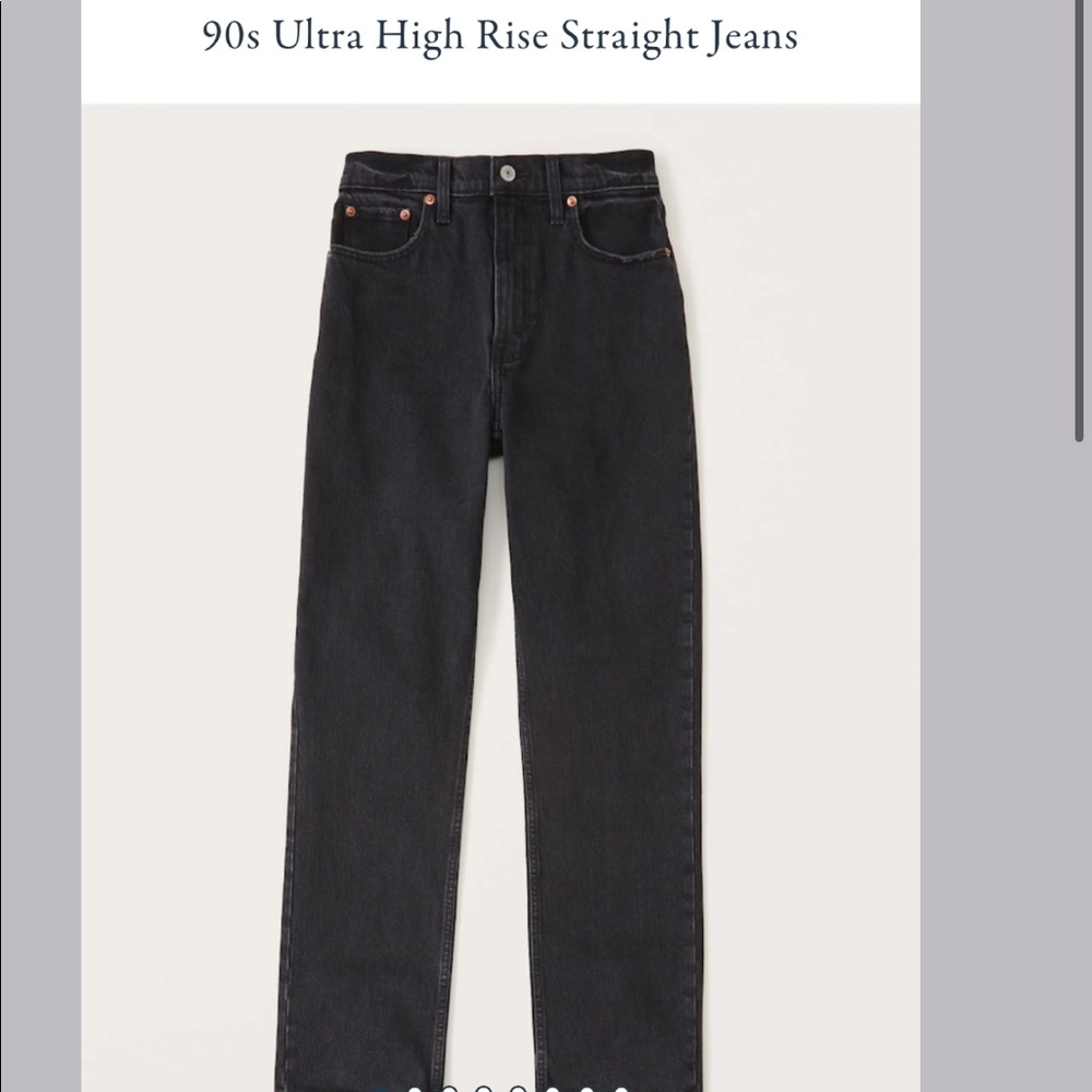 Abercrombie 90s Ultra High Rise jeans size 30/ 10Regular